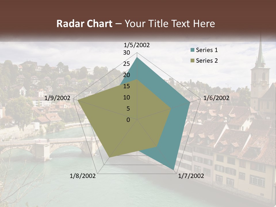Switzerland Traditional Nydeggbrucke PowerPoint Template