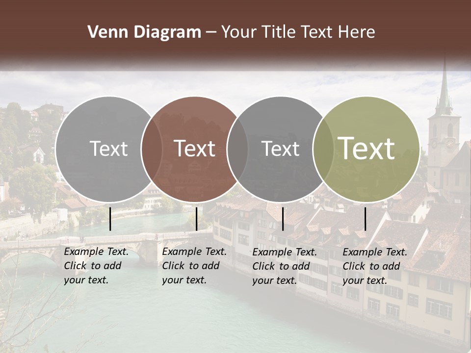 Switzerland Traditional Nydeggbrucke PowerPoint Template