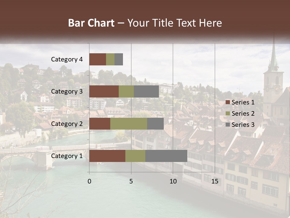 Switzerland Traditional Nydeggbrucke PowerPoint Template