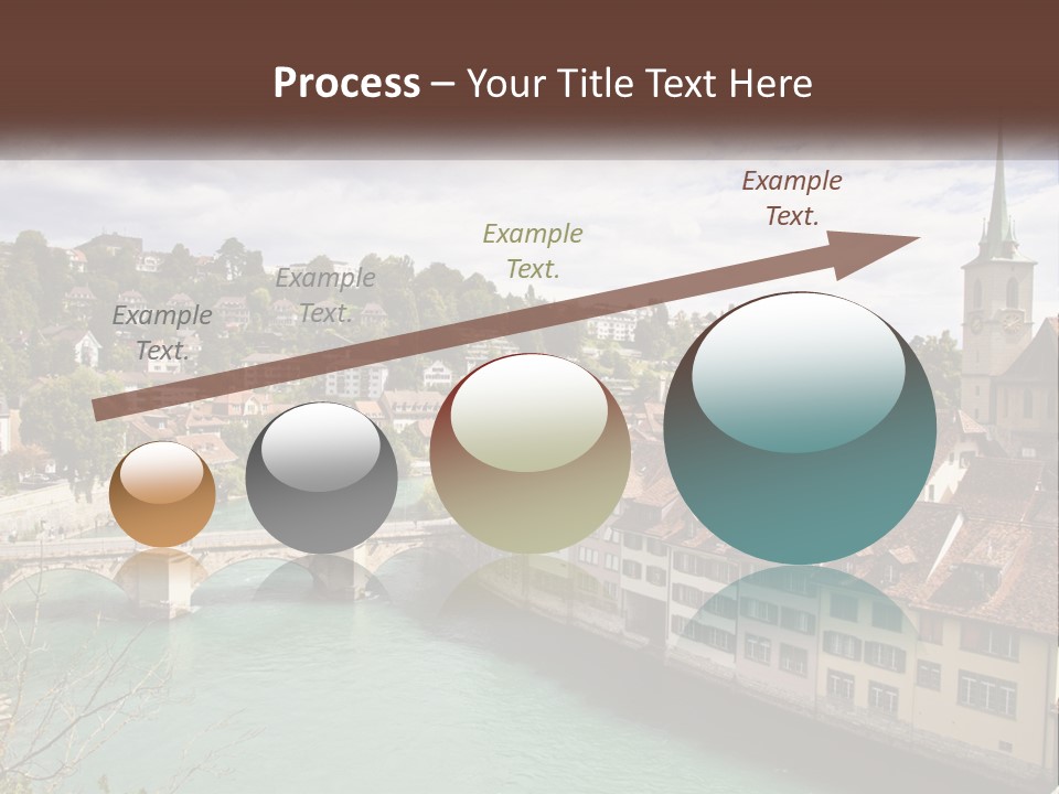 Switzerland Traditional Nydeggbrucke PowerPoint Template