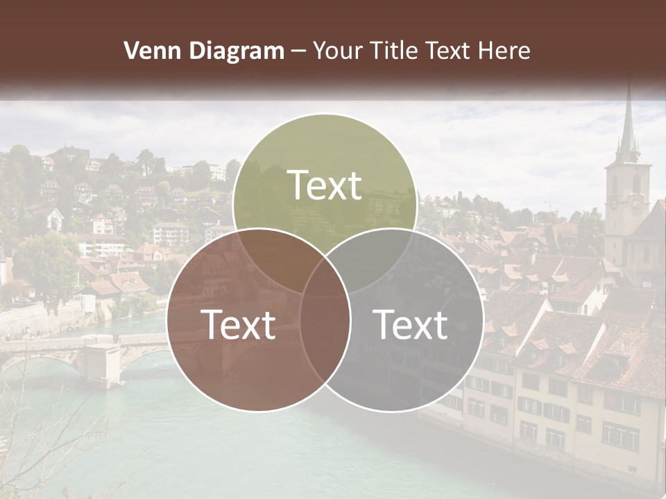 Switzerland Traditional Nydeggbrucke PowerPoint Template
