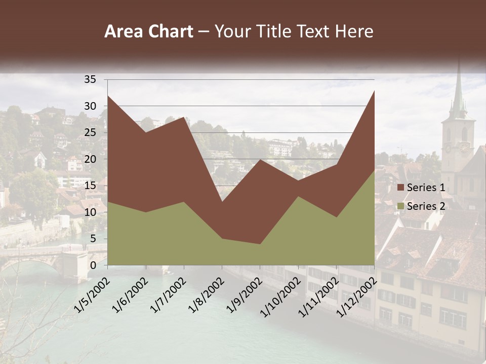 Switzerland Traditional Nydeggbrucke PowerPoint Template