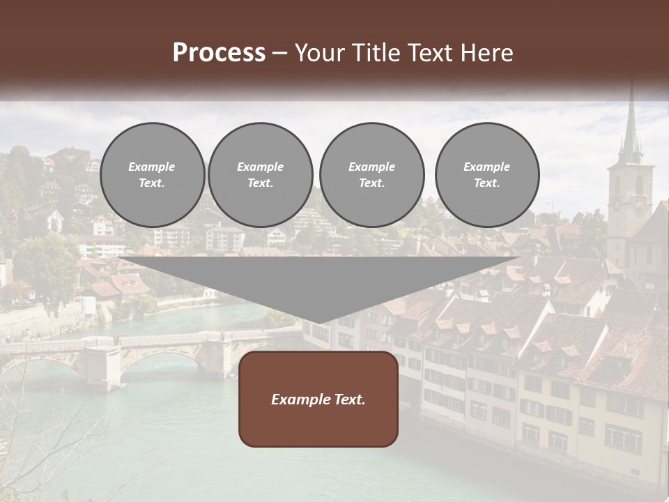Switzerland Traditional Nydeggbrucke PowerPoint Template