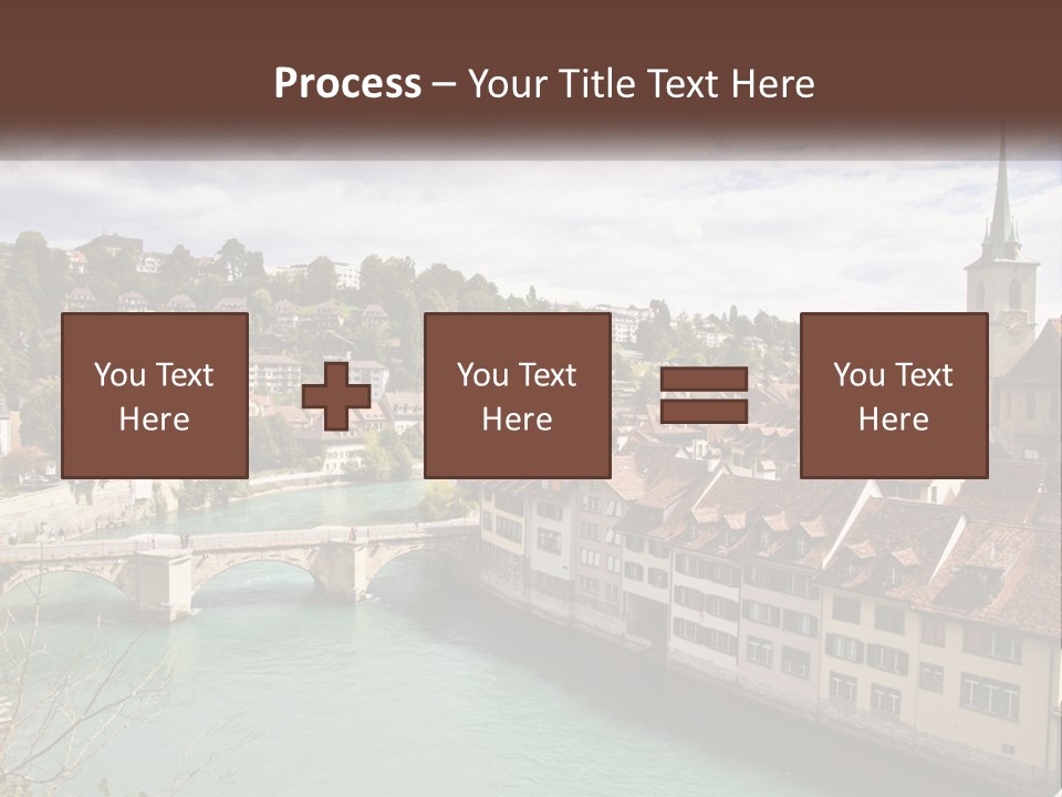 Switzerland Traditional Nydeggbrucke PowerPoint Template
