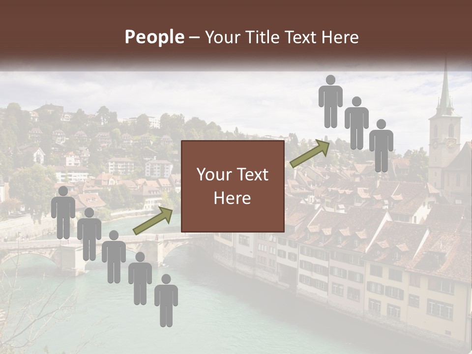 Switzerland Traditional Nydeggbrucke PowerPoint Template