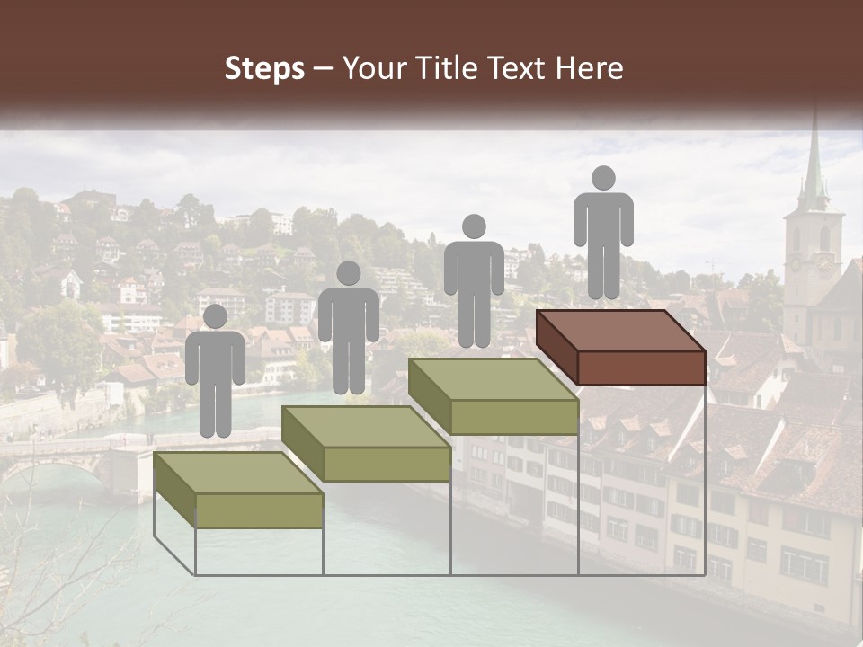 Switzerland Traditional Nydeggbrucke PowerPoint Template