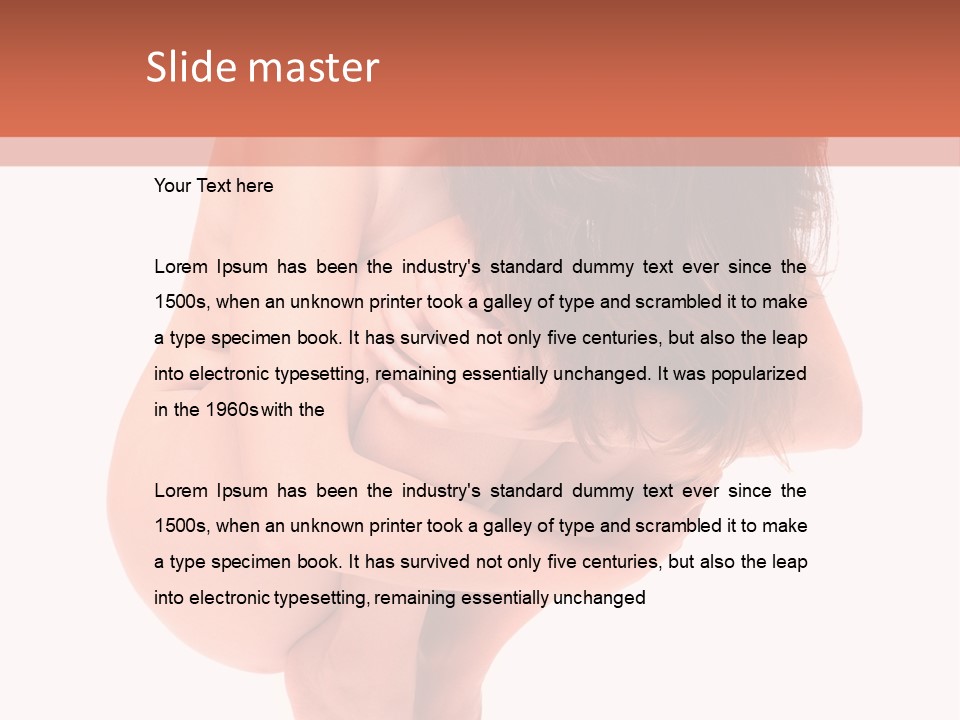 Confused Negative Ache PowerPoint Template