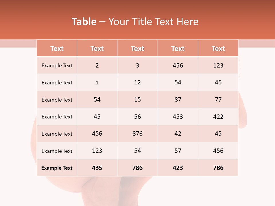 Confused Negative Ache PowerPoint Template