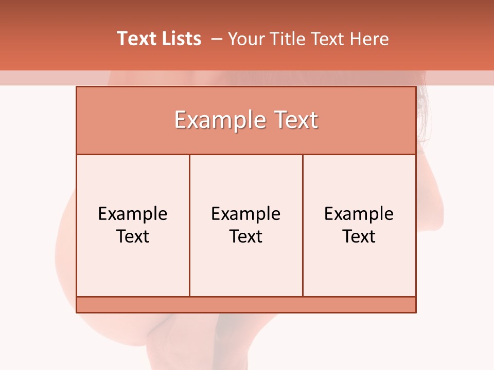 Confused Negative Ache PowerPoint Template