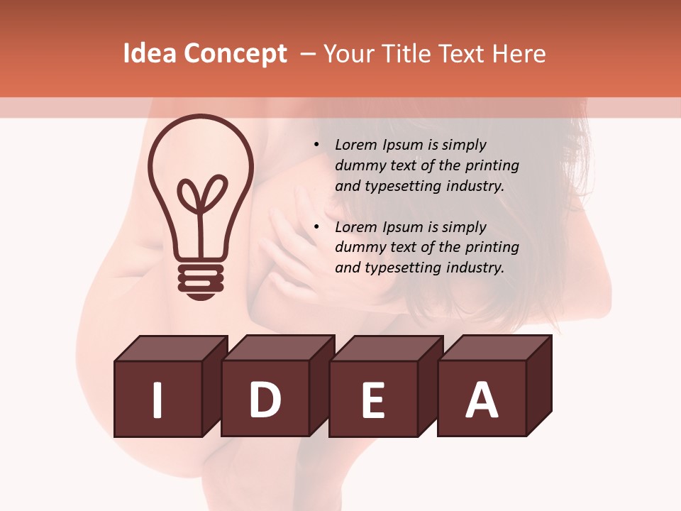 Confused Negative Ache PowerPoint Template