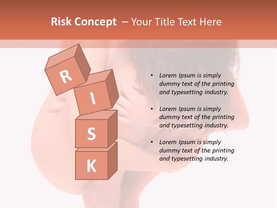 Confused Negative Ache PowerPoint Template