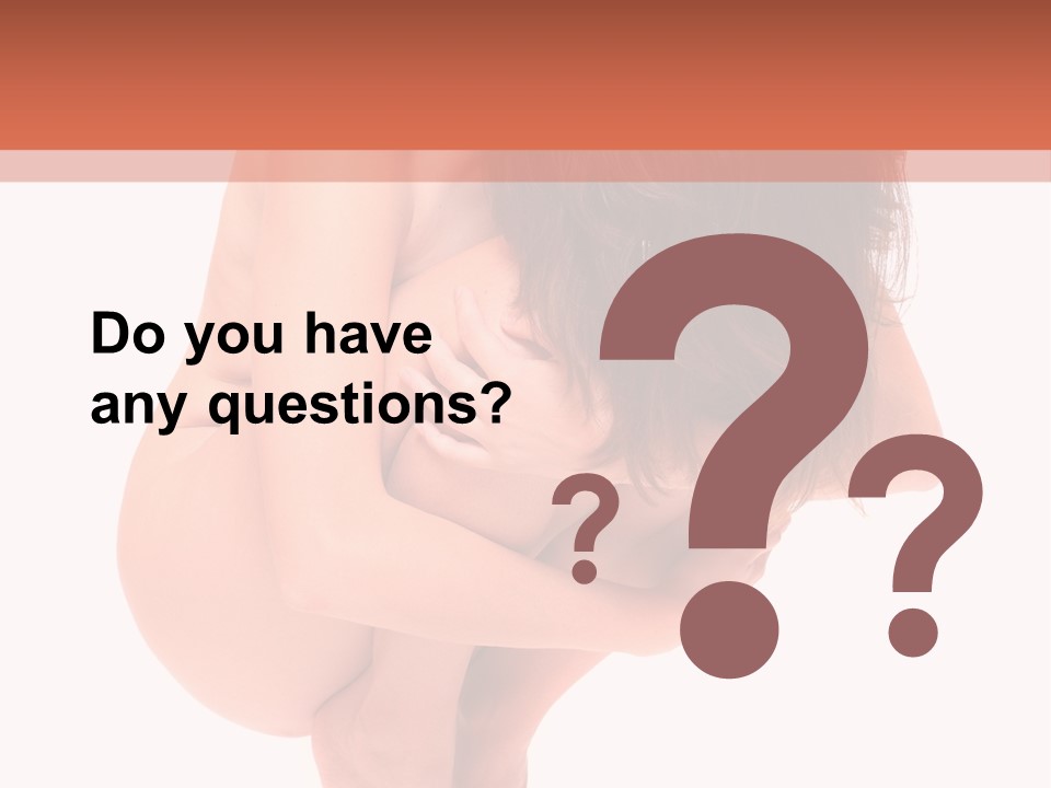 Confused Negative Ache PowerPoint Template