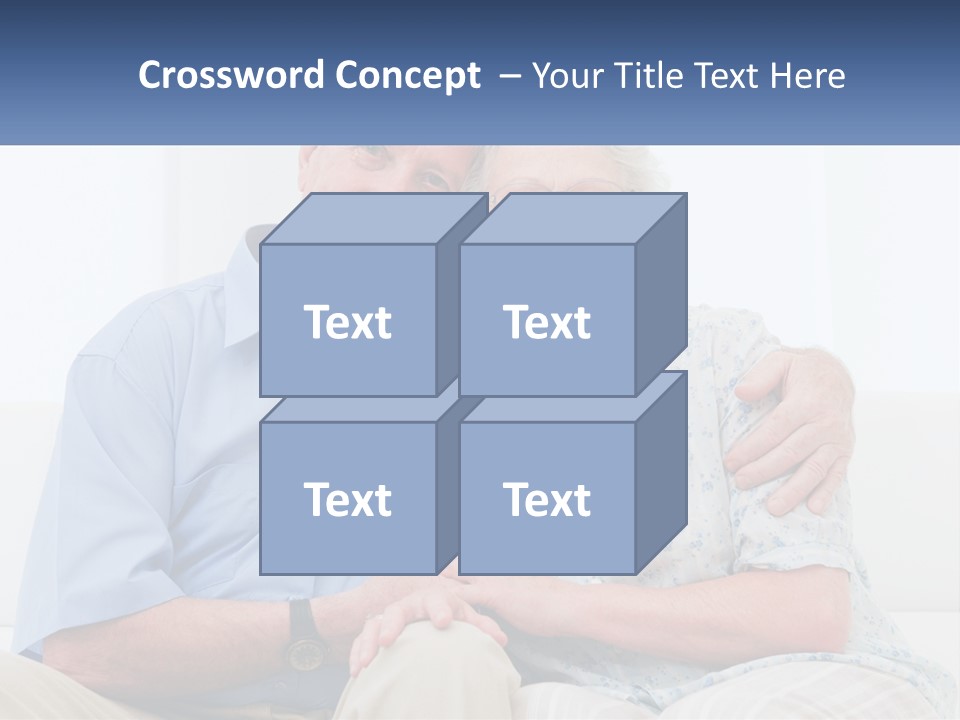 Hug Embracing Female PowerPoint Template