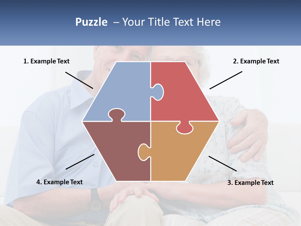 Hug Embracing Female PowerPoint Template