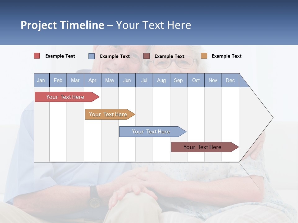 Hug Embracing Female PowerPoint Template