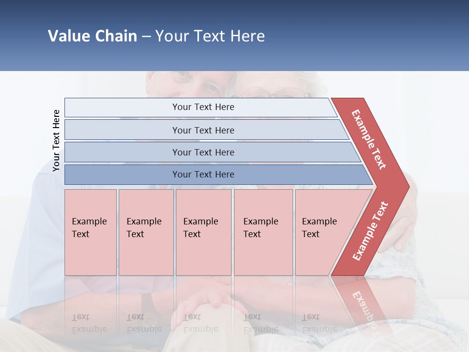 Hug Embracing Female PowerPoint Template