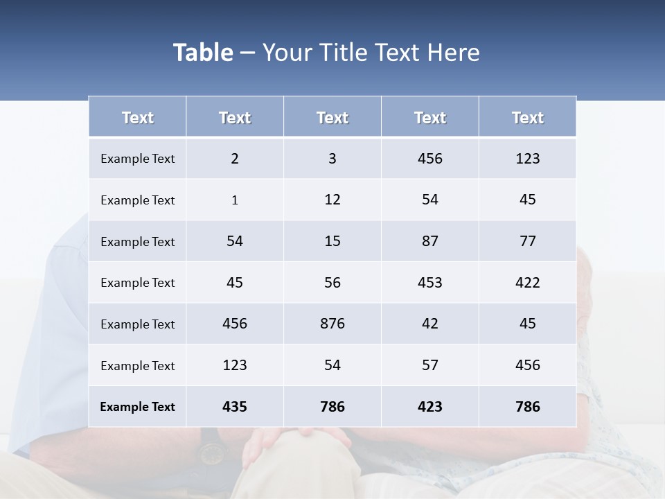 Hug Embracing Female PowerPoint Template