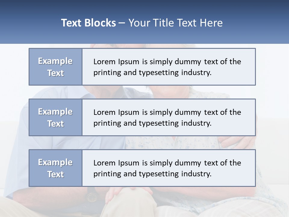 Hug Embracing Female PowerPoint Template