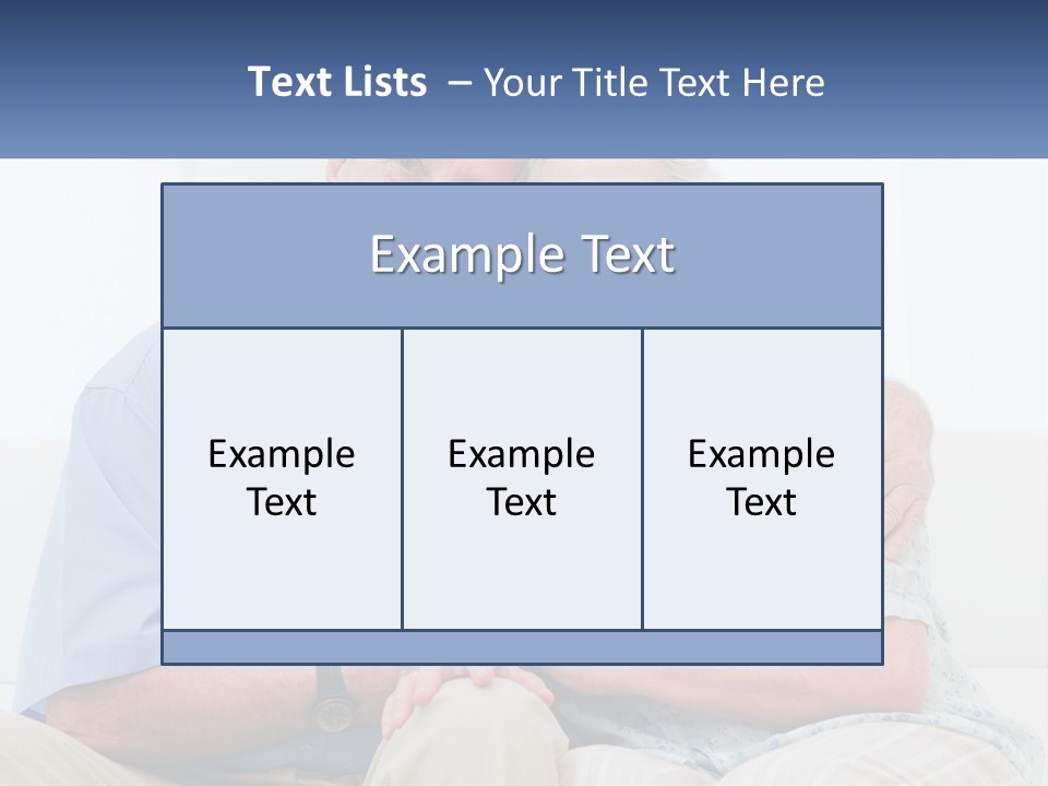 Hug Embracing Female PowerPoint Template