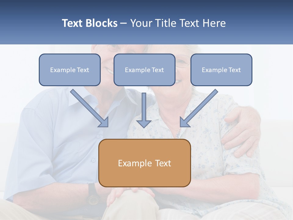 Hug Embracing Female PowerPoint Template