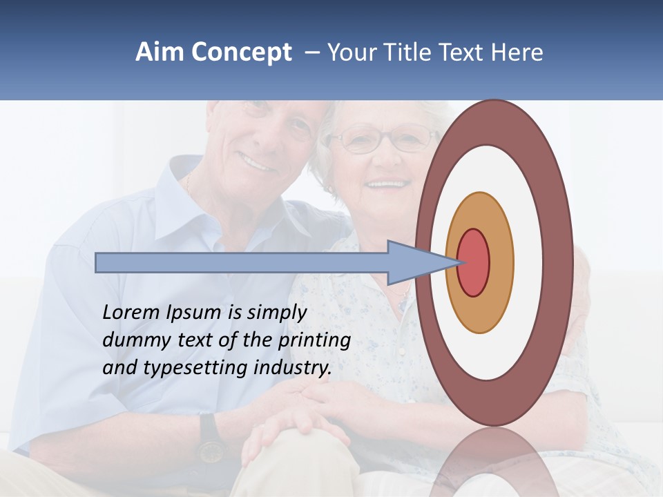 Hug Embracing Female PowerPoint Template