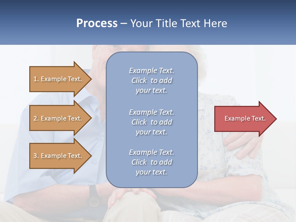 Hug Embracing Female PowerPoint Template