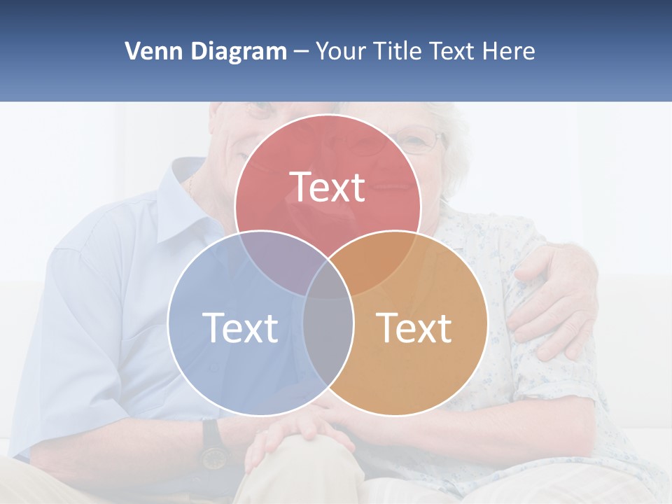 Hug Embracing Female PowerPoint Template