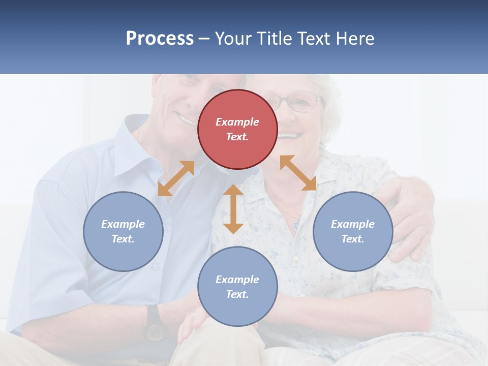 Hug Embracing Female PowerPoint Template