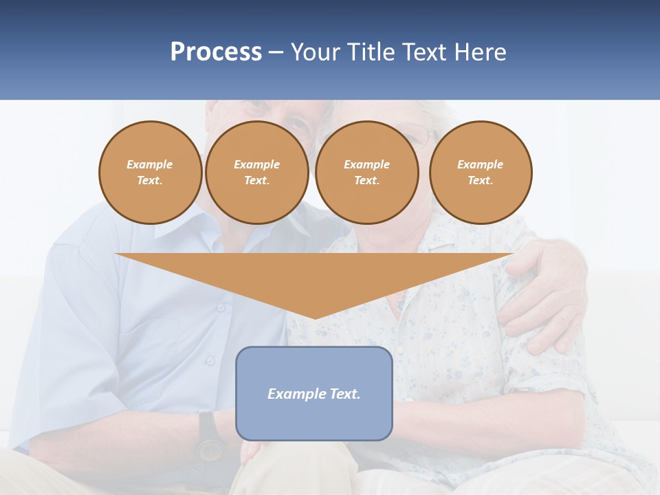 Hug Embracing Female PowerPoint Template