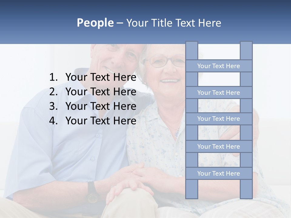 Hug Embracing Female PowerPoint Template