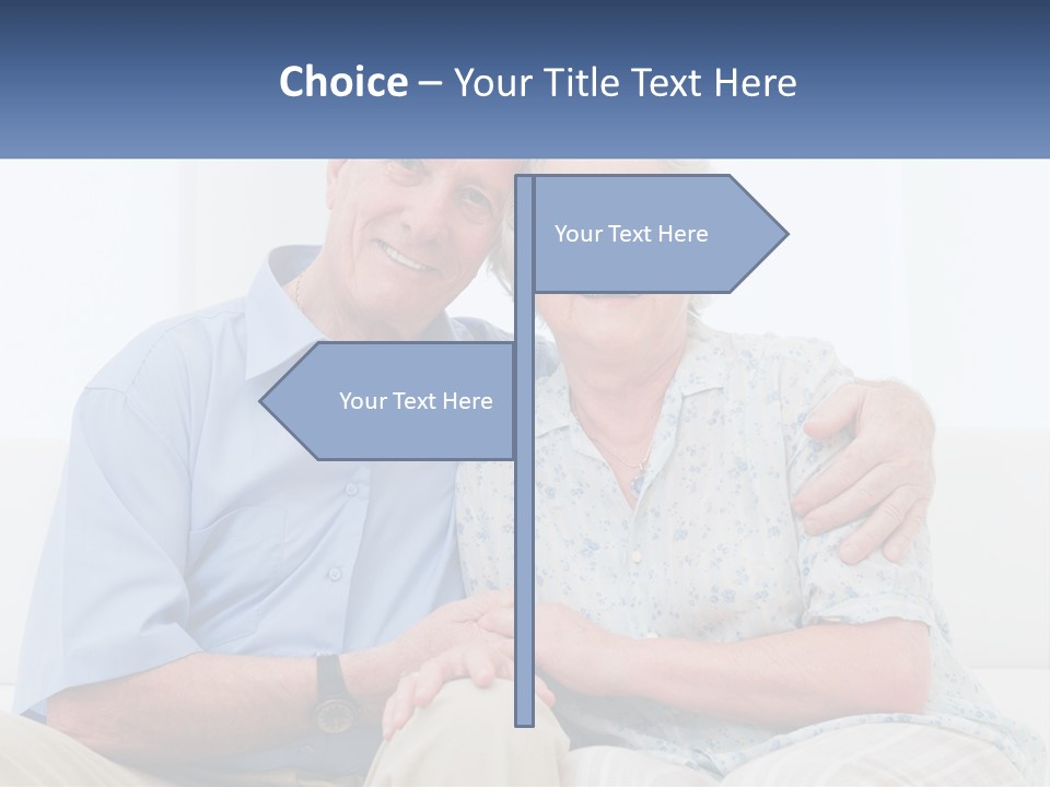 Hug Embracing Female PowerPoint Template