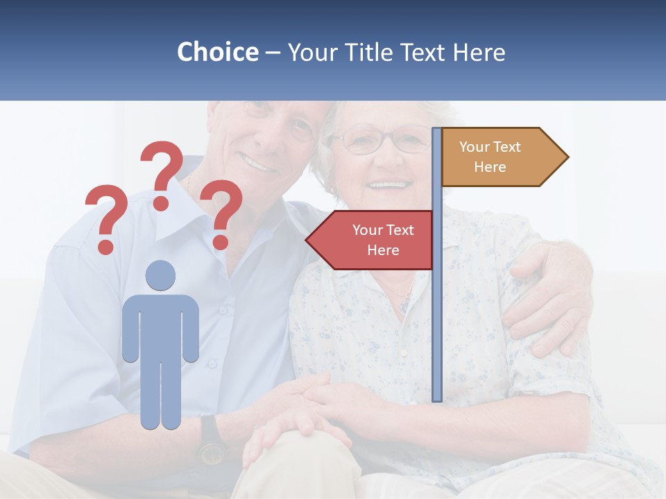 Hug Embracing Female PowerPoint Template