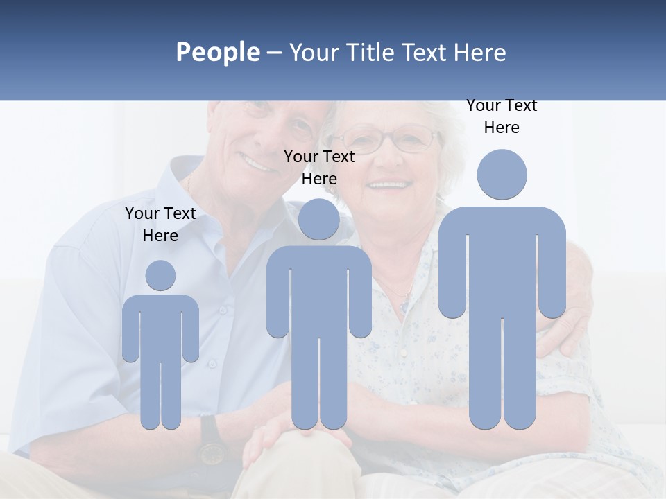 Hug Embracing Female PowerPoint Template