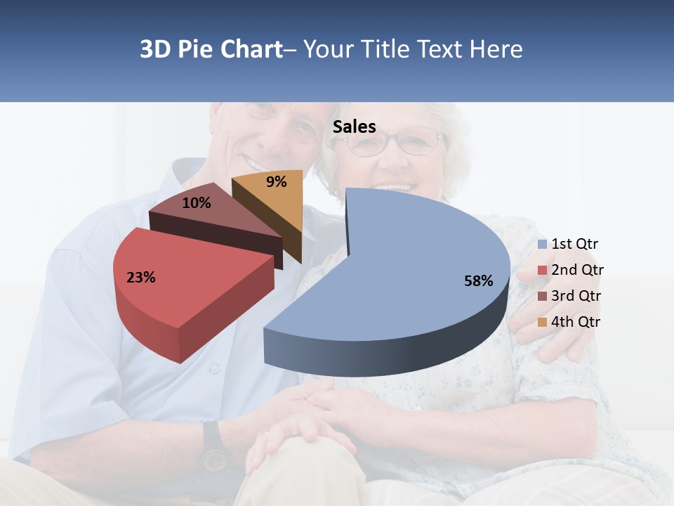 Hug Embracing Female PowerPoint Template
