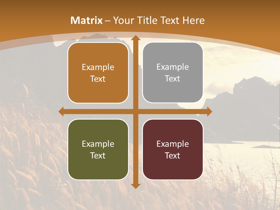 Beautiful Scandinavia Outdoor PowerPoint Template