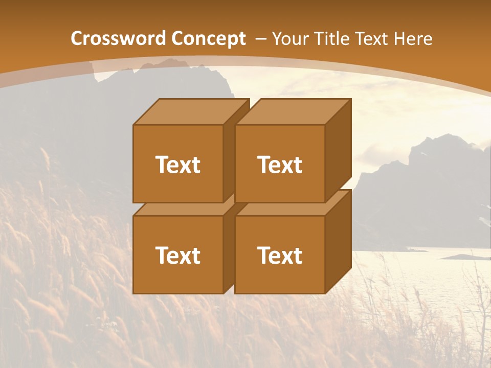 Beautiful Scandinavia Outdoor PowerPoint Template