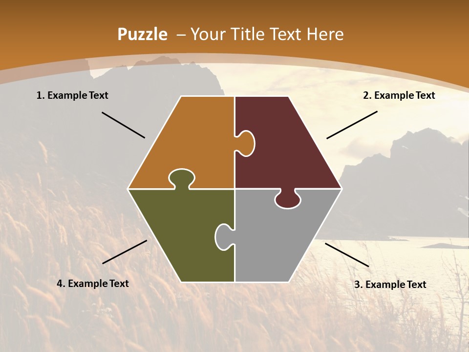 Beautiful Scandinavia Outdoor PowerPoint Template