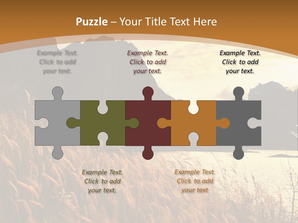 Beautiful Scandinavia Outdoor PowerPoint Template