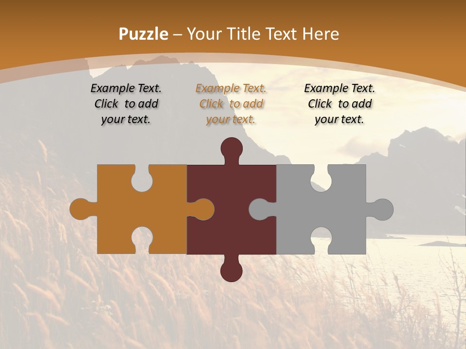 Beautiful Scandinavia Outdoor PowerPoint Template