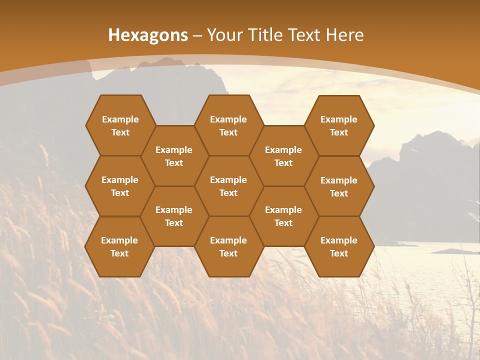 Beautiful Scandinavia Outdoor PowerPoint Template