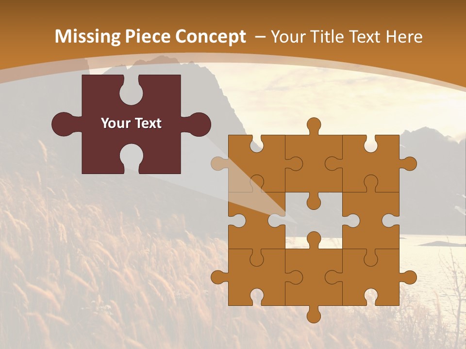 Beautiful Scandinavia Outdoor PowerPoint Template