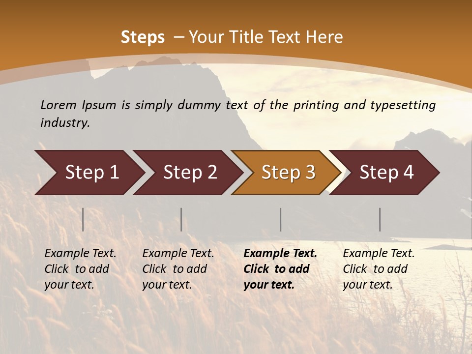 Beautiful Scandinavia Outdoor PowerPoint Template