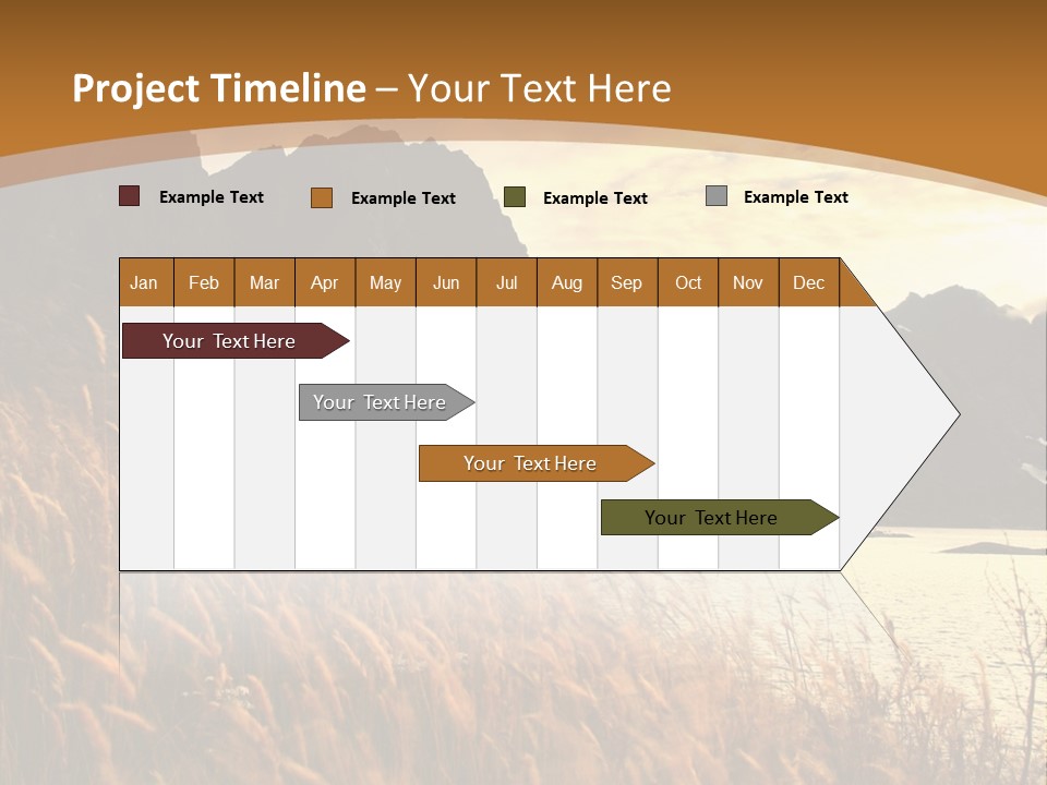 Beautiful Scandinavia Outdoor PowerPoint Template