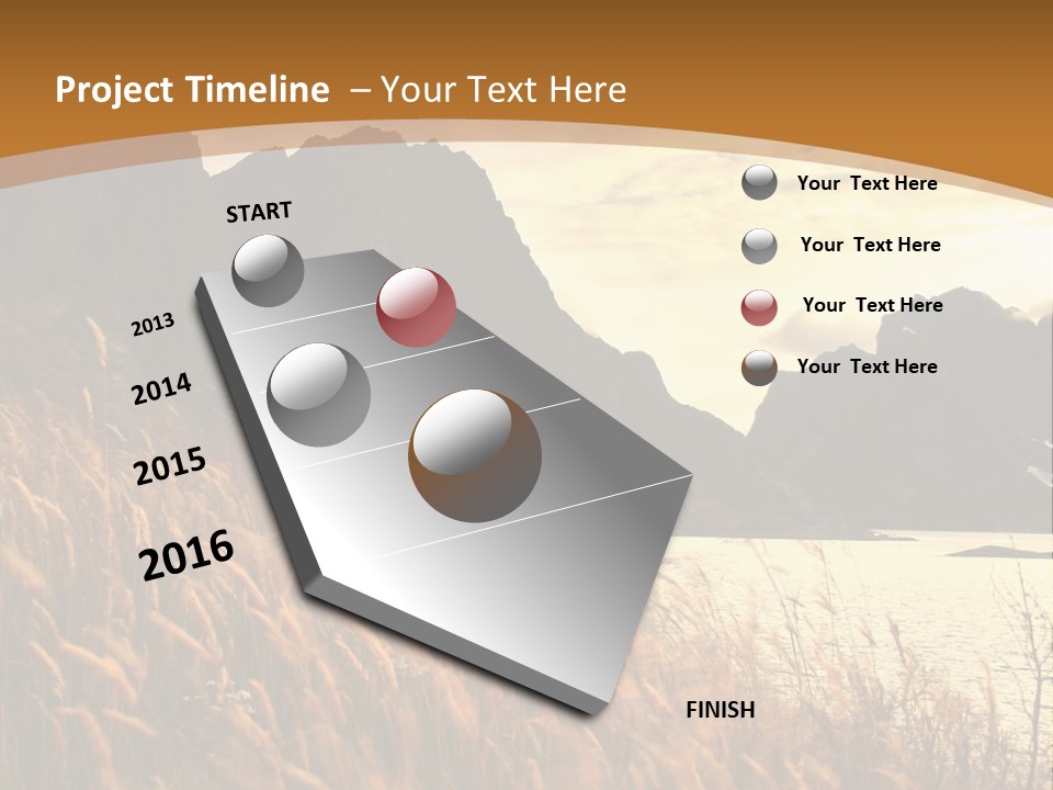 Beautiful Scandinavia Outdoor PowerPoint Template