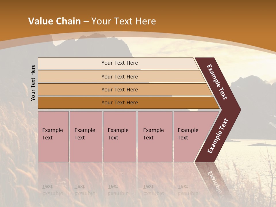 Beautiful Scandinavia Outdoor PowerPoint Template