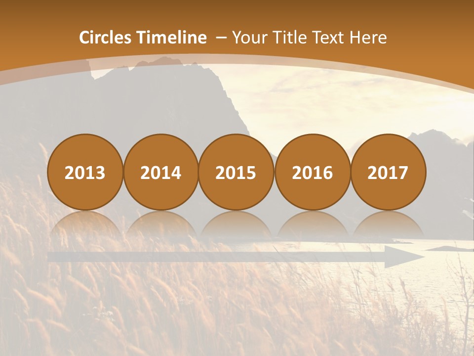 Beautiful Scandinavia Outdoor PowerPoint Template