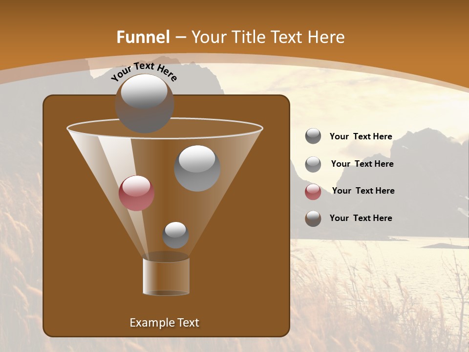 Beautiful Scandinavia Outdoor PowerPoint Template