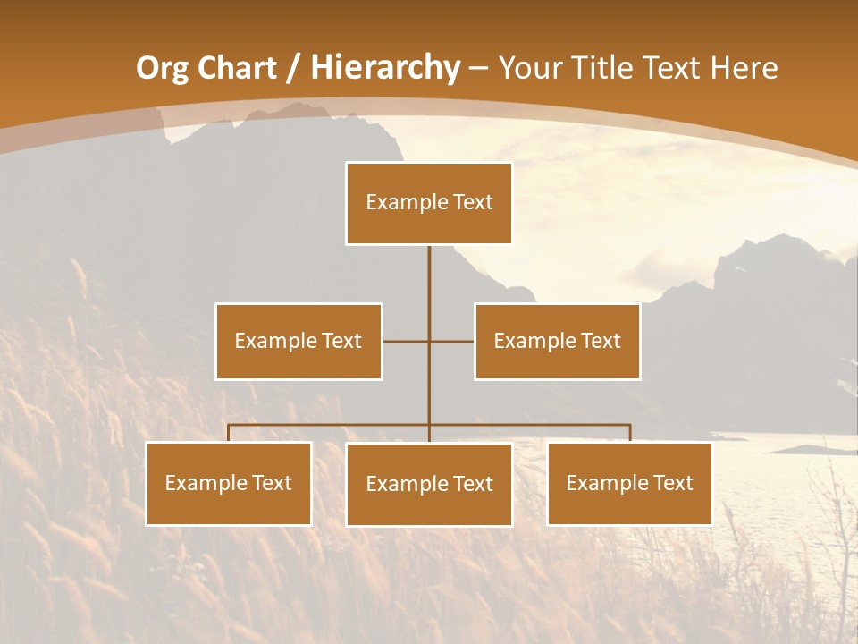 Beautiful Scandinavia Outdoor PowerPoint Template