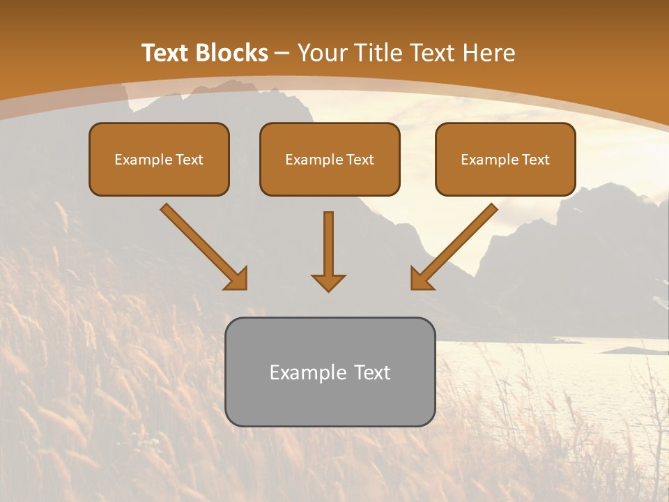 Beautiful Scandinavia Outdoor PowerPoint Template
