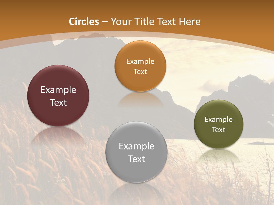 Beautiful Scandinavia Outdoor PowerPoint Template